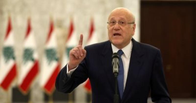 رئيس حكومة تصريف الأعمال اللبنانية نجيب ميقاتى