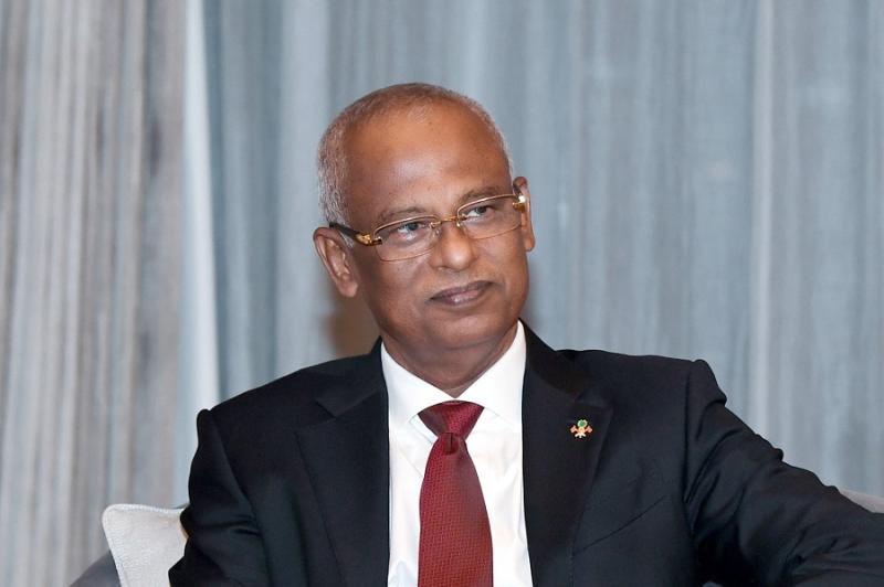 رئيس المالديف إبراهيم محمد صلح