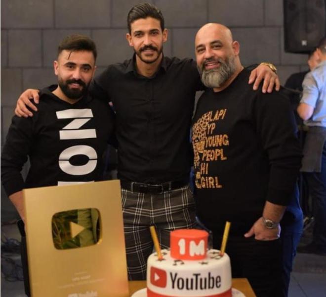 المؤثر اللبناني طه أسعد يحتفل بتخطي المليون مشترك على يوتيوب
