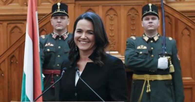 رئيسة المجر كاتالين نوفاك