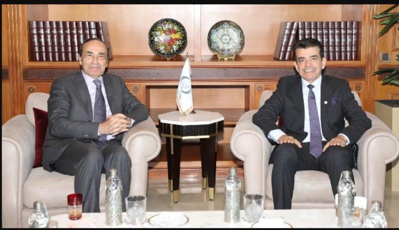 المدير العام للإيسيسكو مع رئيس المجلس الأعلى للتربية والتكوين بالمغرب