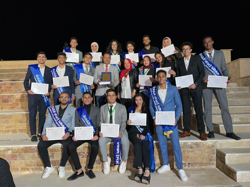 جامعة المنيا الأهلية تحصد المراكز الأولى في مسابقات تنس الطاولة والغناء 