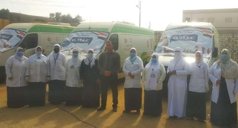 محافظ بنى سويف الكشف وتوفير العلاج لأكثر من 1280 في قافلة مجانية نفذتها الصحة بناصر