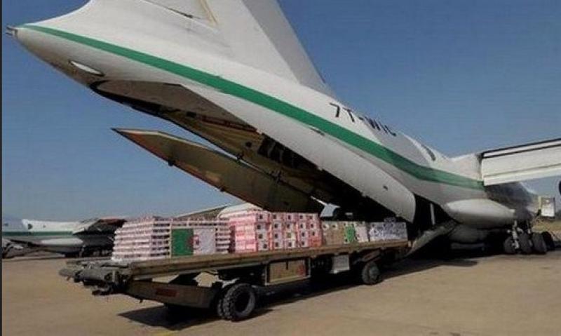سانا: وصول طائرة مساعدات جزائرية محملة بـ17 طنا من المساعدات إلى مطار حلب