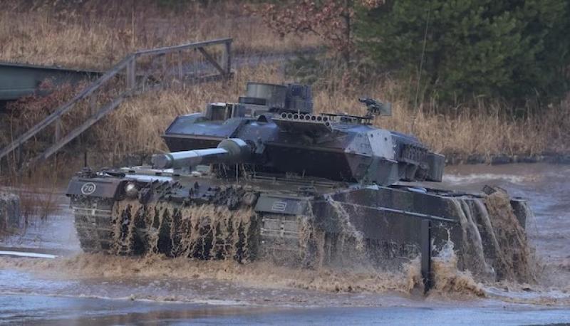 ألمانيا بصدد تسليم كييف 187 دبابة ”ليوبارد1”