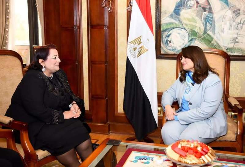 وزيرة الهجرة تستقبل نائبة الوفد سهام بشاي لبحث سبل تعزيز الهوية الوطنية للمصريين بالخارج