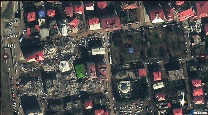 صور من الفضاء لمدن تركية وسورية قبل وبعد الزلزال المدمر