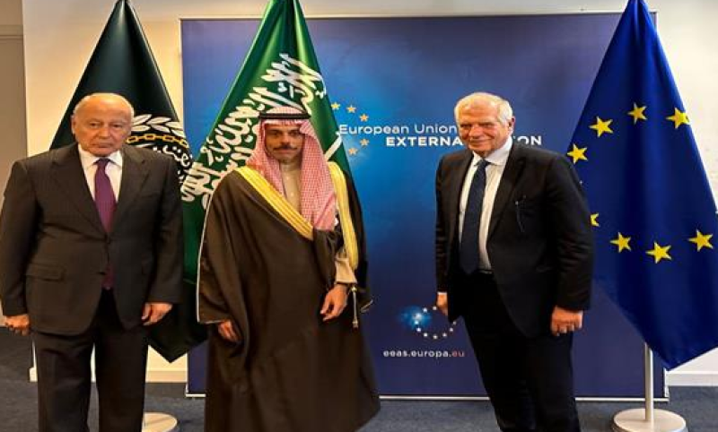 أبو الغيط يُشارك في اجتماع مع السعودية والاتحاد الأوروبي لإحياء جهود السلام