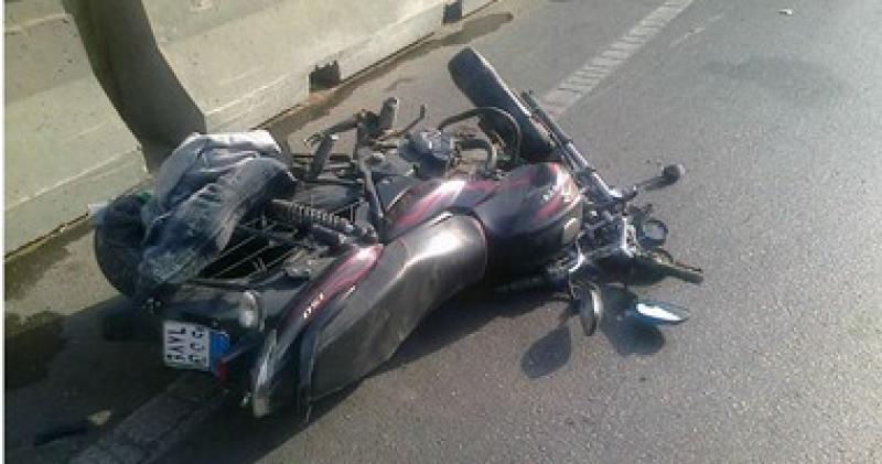 حادث دراجة نارية 