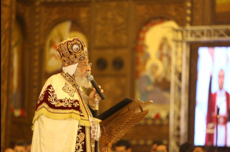 قداسة البابا تواضروس الثاني بابا الإسكندرية وبطريرك الكرازة المرقسية
