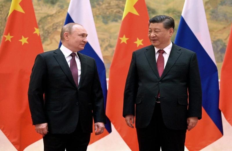 الرئيس الروسي والرئيس الصيني