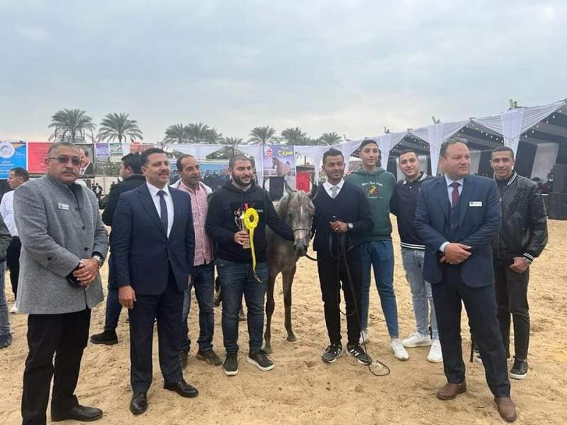 إنطلاق فعاليات المهرجان الدولي السادس عشر للخيول العربية الأصيلة بكوم حمادة