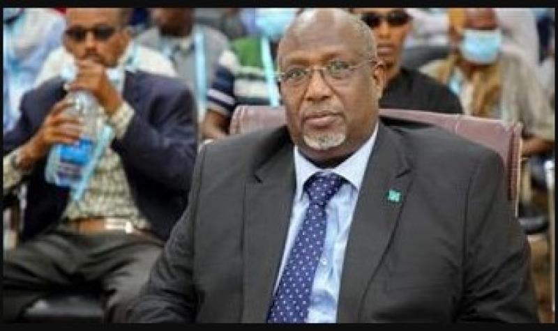 رئيس مجلس الشعب الصومالي شيخ آدم محمد نور