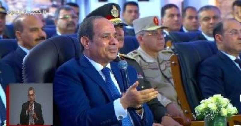 الرئيس السيسي: المصريون عندهم وعى واستحملوا معانا ظروف صعبة وأسعار غالية