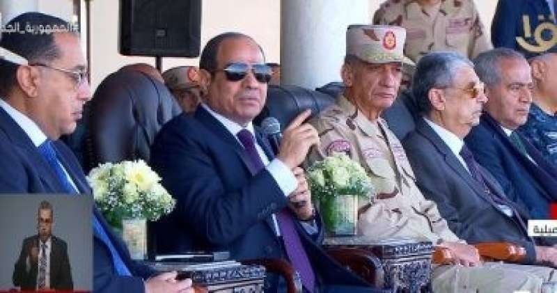 الرئيس السيسي: ”ننفذ خطة مش متواضعة للتنمية فى سيناء تليق بأهاليها”