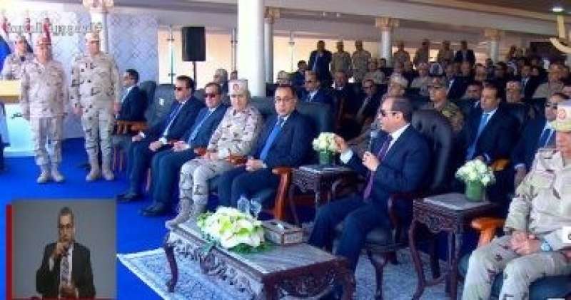 الرئيس السيسي: الحذر والحرص مستمر للحفاظ على سيناء والتواصل مع القبائل ثقافة
