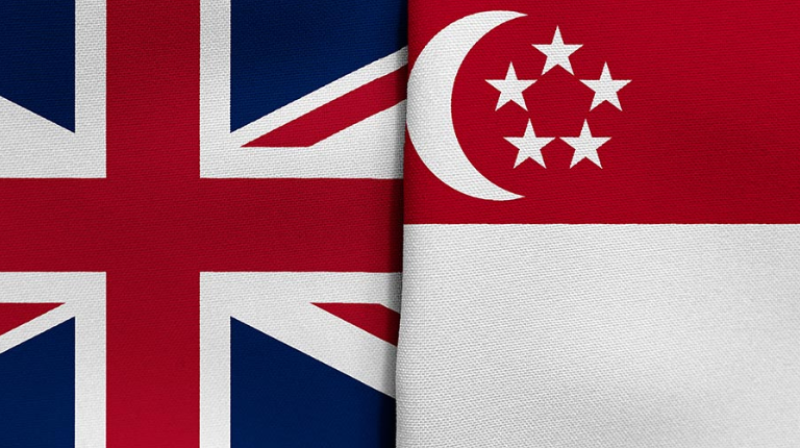بريطانيا وسنغافورة