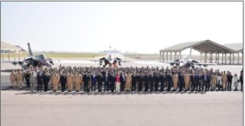 القوات الجوية تحتفل بتنفيذ (10 آلاف) ساعة طيران للطائرات الرافال المصرية