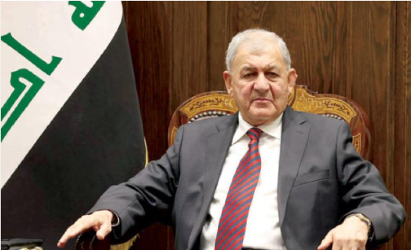 الرئيس العراقى عبد اللطيف رشيد