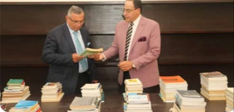 رئيس الوفد يتفقد اعمال تطوير معهد الدراسات السياسية ومكتبة الوفد المصري.
