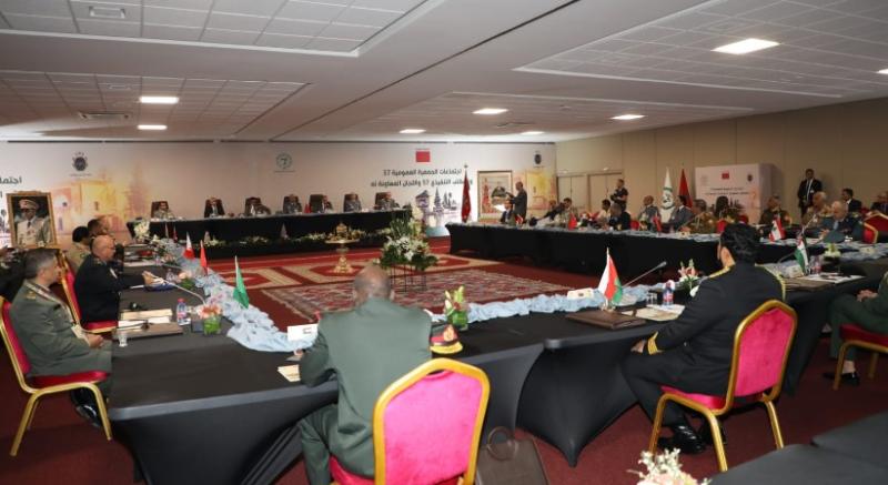 ختام أعمال إجتماعات الجمعية العمومية للإتحاد العربى للرياضة العسكرية بالمملكة المغربية (صور)