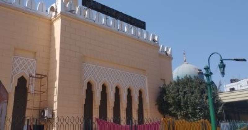 مسجد سيدى أحمد الفولى بالمنيا يستعد لاستقبال أول صلاة تروايح فى رمضان