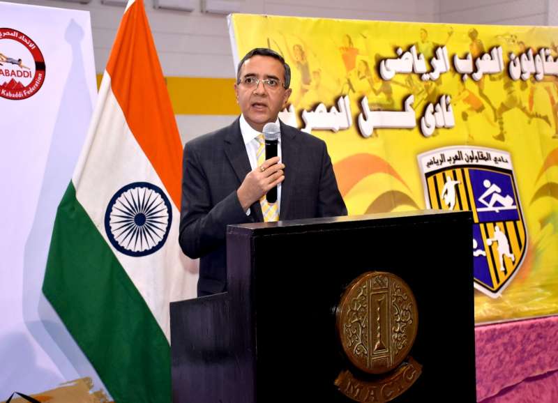 السفير الهندى علاقتنا مع مصر  وصلت إلي مستوي  الاستراتيجية عقب زيارة السيسي لبلادنا