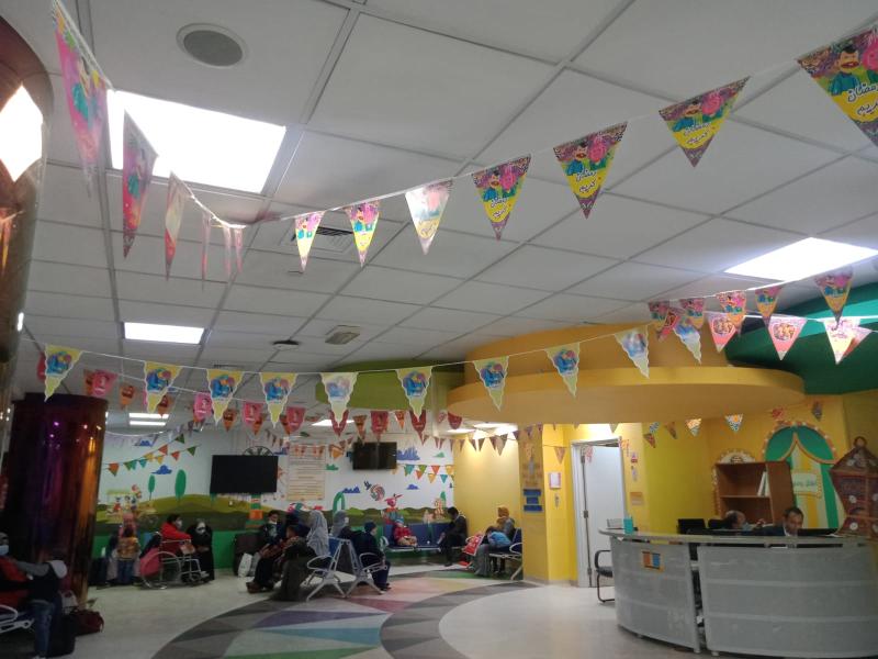 روحانيات رمضان تدعم أطفال مستشفى 57357 في رحلة العلاج