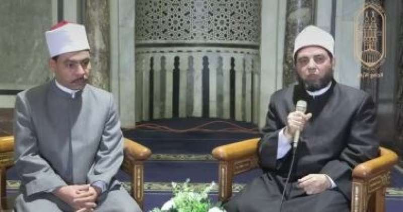 ملتقى الظهر بالجامع الأزهر: الإمام الشافعي كان يختم القرآن في رمضان ستين مرة