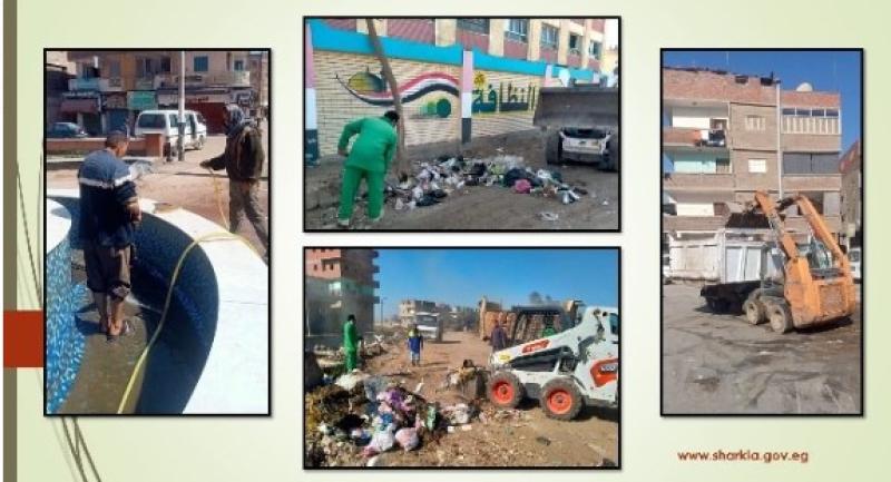 نظافة الشرقية :حملات يومية لنظافة وتجميل الشوارع والطرق