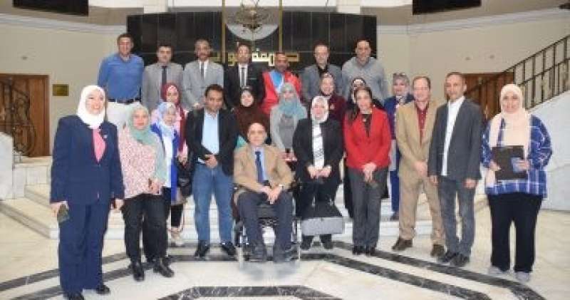 مركز جامعة حلوان للأفراد ذوي الإعاقة يعقد ملتقى لمنسقي أنشطة الأشخاص