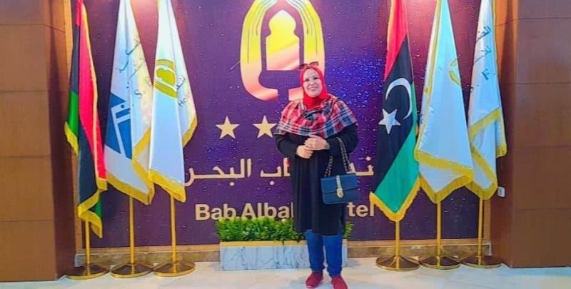 ضم المحامية الليبية سالمة المصرى  قيادية بشبكة إعلام المرأة العربية