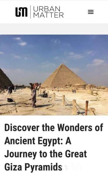 مواقع دولية تلقي الضوء على المقصد السياحي المصري ومقوماته السياحية والأثرية الفريدة
