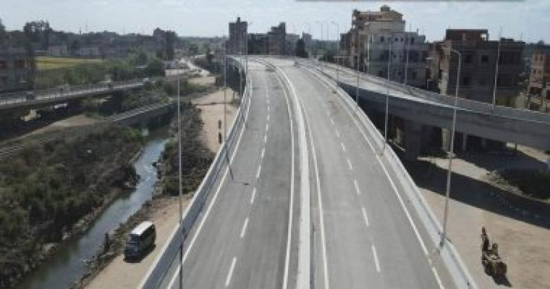 النقل تنفذ 3 كبارى بمدينة شربين بالدقهلية لتحقيق السيولة المرورية