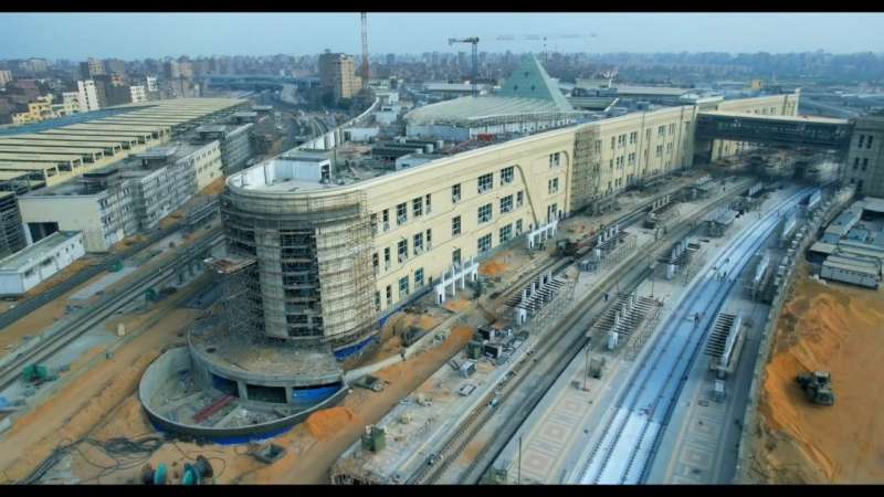 بوابة الدولة الاخبارية  توضح تفاصيل مشروع محطة سكك حديد صعيد مصر