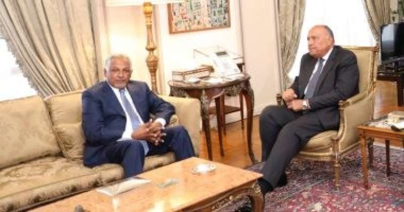 وزير الخارجية يستقبل المبعوث الخاص لرئيس مجلس السيادة السودانى بمقر الوزارة