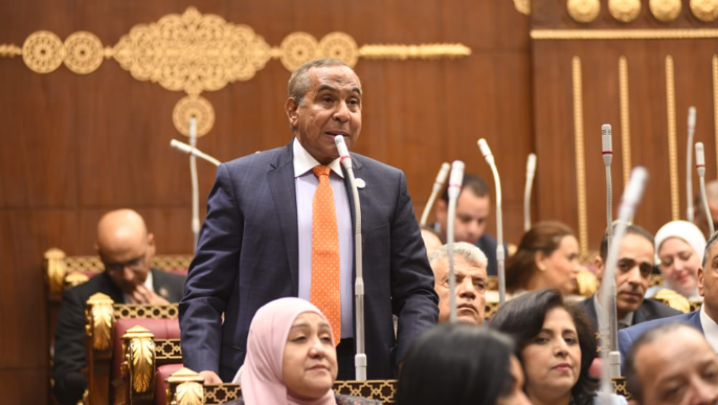 النائب طارق رسلان رئيس الهيئة البرلمانيه لحزب الموتمر بمجلس الشيوخ 
