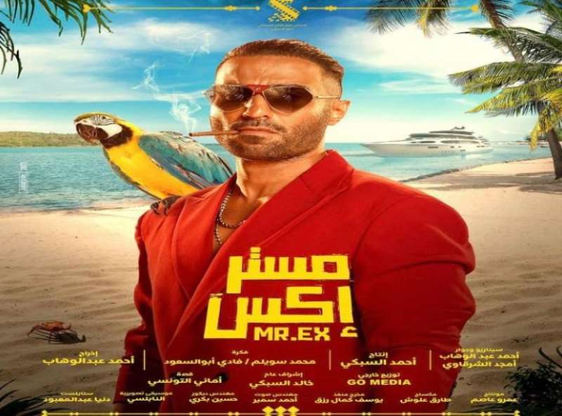 رحاب الجمل تروج لفيلم ”مستر إكس” بنشر صورة لها على البوستر الرسمي للعمل