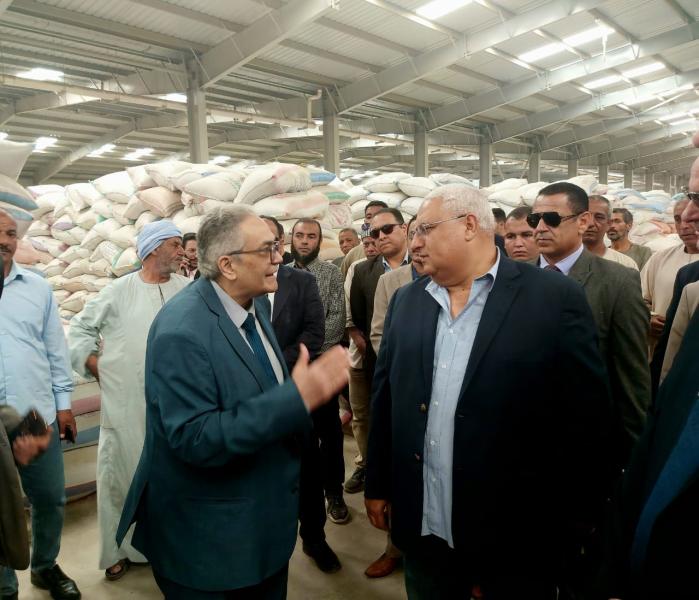 شون البنك الزراعي المصري تستقبل  277 ألف طن خلال الشهر الأول لموسم توريد القمح