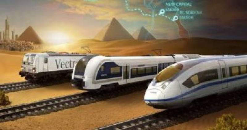 مصر تنفذ شبكة قطارات سريعة بطول 2250 كم.. اعرف التفاصيل