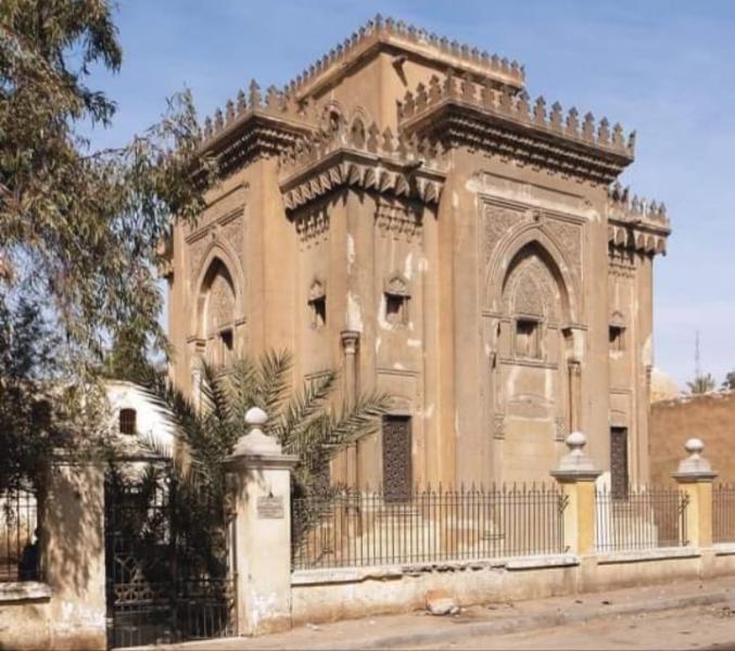 مدفن ”صبري باشا ابوعلم” تحفة معمارية بمنطقة الامام الشافعي