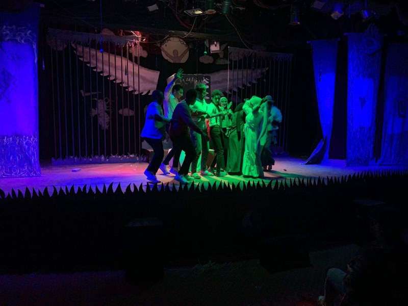 طلاب جامعة كفر الشيخ تقدم عروض إبداعية فى الملتقي المسرحي بالجامعة