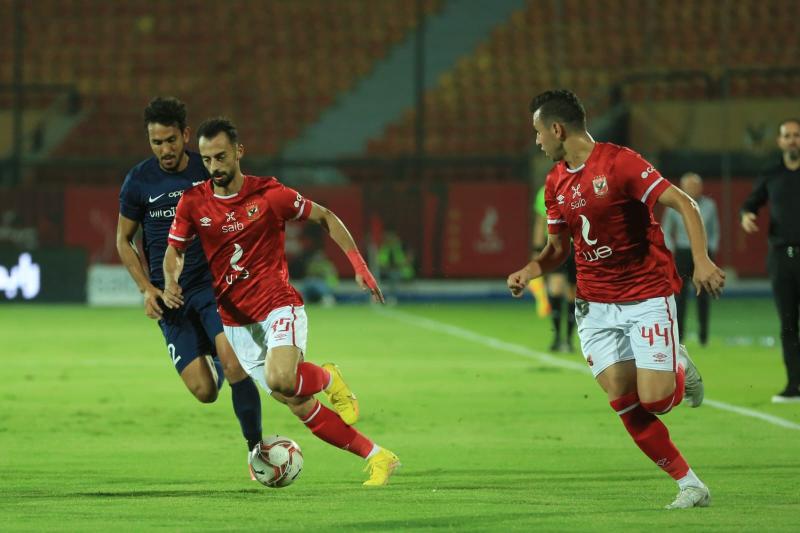 الأهلي يفوز على سيراميكا بهدف حسين الشحات ويُغرد منفردًا في صدارة الدوري
