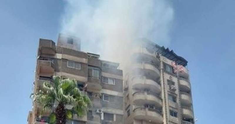 إصابة 3 أشخاص على حريق شقة سكنية فى منطقة الهرم