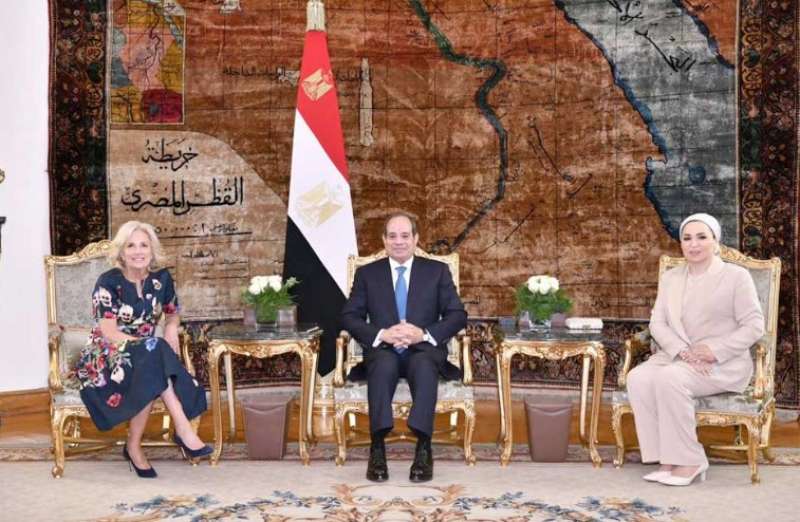 السفارة الأمريكية بالقاهرة: زيارة سيدة أمريكا الأولى لمصر أعطتها لمحة عما يمكن أن تقدمه ”أم الدنيا”