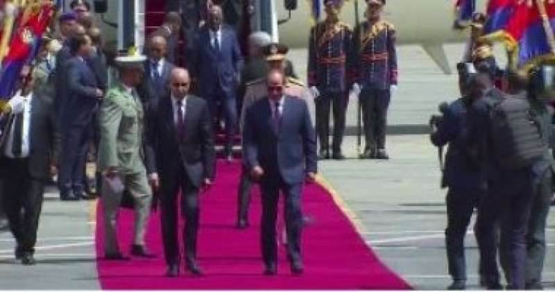 الرئيس السيسي ونظيره الموريتانى يثمنان التطور المستمر فى العلاقات بين البلدين