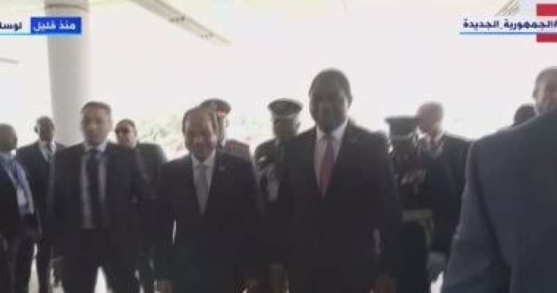 الرئيس السيسى يصل مقر قمة ”كوميسا” الـ 22 المنعقدة فى زامبيا