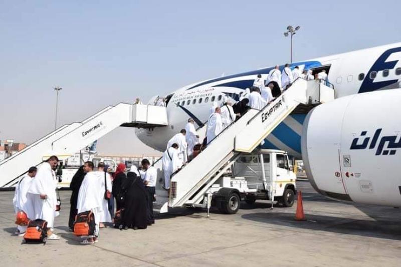 «مصر للطيران» تُسير غدًا 12 رحلة جوية تنقل على متنها 2514 حاجًا للأراضي السعودية