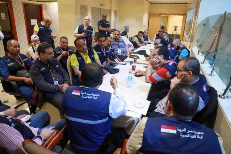 الصحة: البعثة الطبية المصرية قدمت خدماتها لـ820 حاجا في عيادات المدينة المنورة ومكة المكرمة