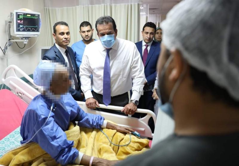 في ختام جولته بالفيوم.. وزير الصحة يُشيد بمستوى الخدمات بمستشفى طامية المركزي